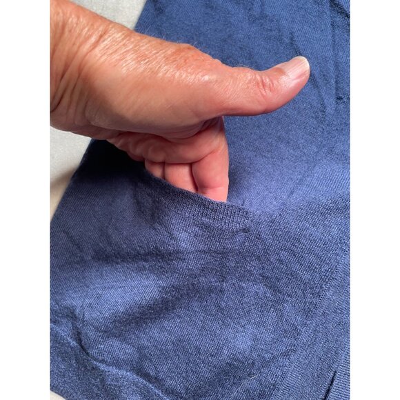 360 Cashmere Womens Cardigan Sweater S Academia Office Lagenlook Corpcore *tear* - Picture 9 of 10